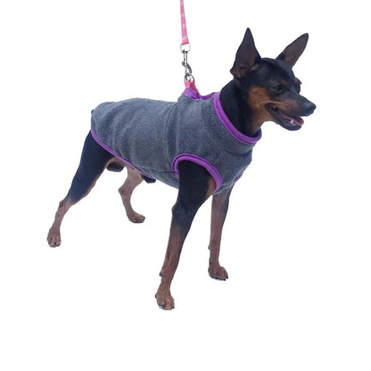 Winter Autumn Warm Fleece Vest Soft Thicken Lightweight Sweater Fleece Vest Cute Cat Pet Clothes For Small Medium Dogs