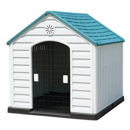 the SNOOPY DOGHOUSE - Luxury Big Plastic Doghouse, Outdoor Large Doghouse, Pet Dog Home
