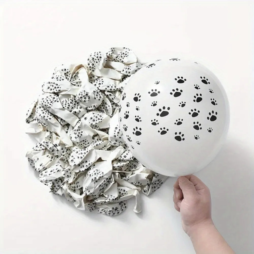 156PCS Dog Theme Balloon Garland Arch Set Party Birthday Atmosphere Background - Home and Scene Decoration Supplies