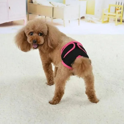Washable Dog Diapers Physiological Pant Female Puppy Panties Shorts Underwear Cotton Female Dog Diper Panties Dog Cat Clothes