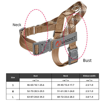 Large Pet Dog Reflective Harness Cat Chest Strap Adjustable Small Medium Dog Puppy Harness Vest Teddy Outdoor Walker Lead Leash