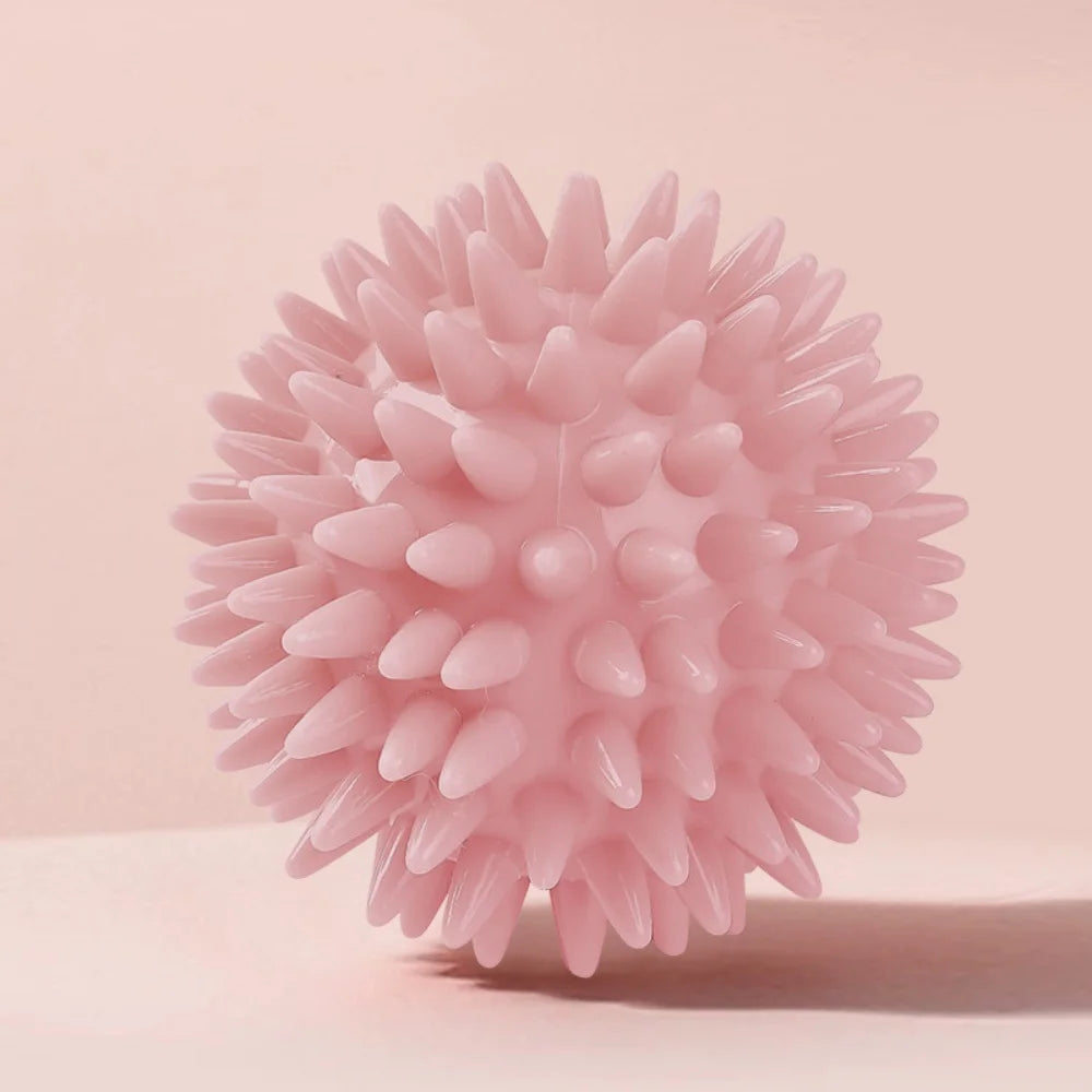 Pet Dog Toys Cat Puppy Sounding Toy Polka Squeaky Tooth Cleaning Ball TPR Training Teeth Chewing Toy Thorn Macaron Balls