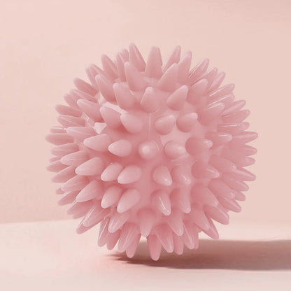 Pet Dog Toys Cat Puppy Sounding Toy Polka Squeaky Tooth Cleaning Ball TPR Training Teeth Chewing Toy Thorn Macaron Balls