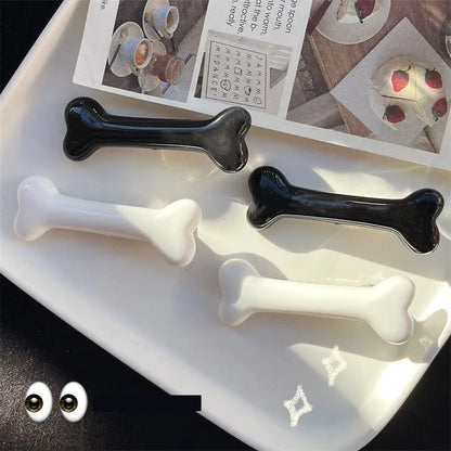 the PAWCHARM BONE HAIR CLIP - New Dog Hairpin Puppy/Kitten Bone Hair Clips, Cute Duckbill Clip, Pet Hair Accessories, Pet Hair Grooming, Dog Accessories