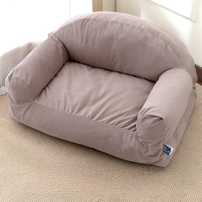 Cozy Deep Sleep Pet Bed with Removable and Washable Cover - Large Cat and Dog Mattress for Winter Warmth - All Year Round Use