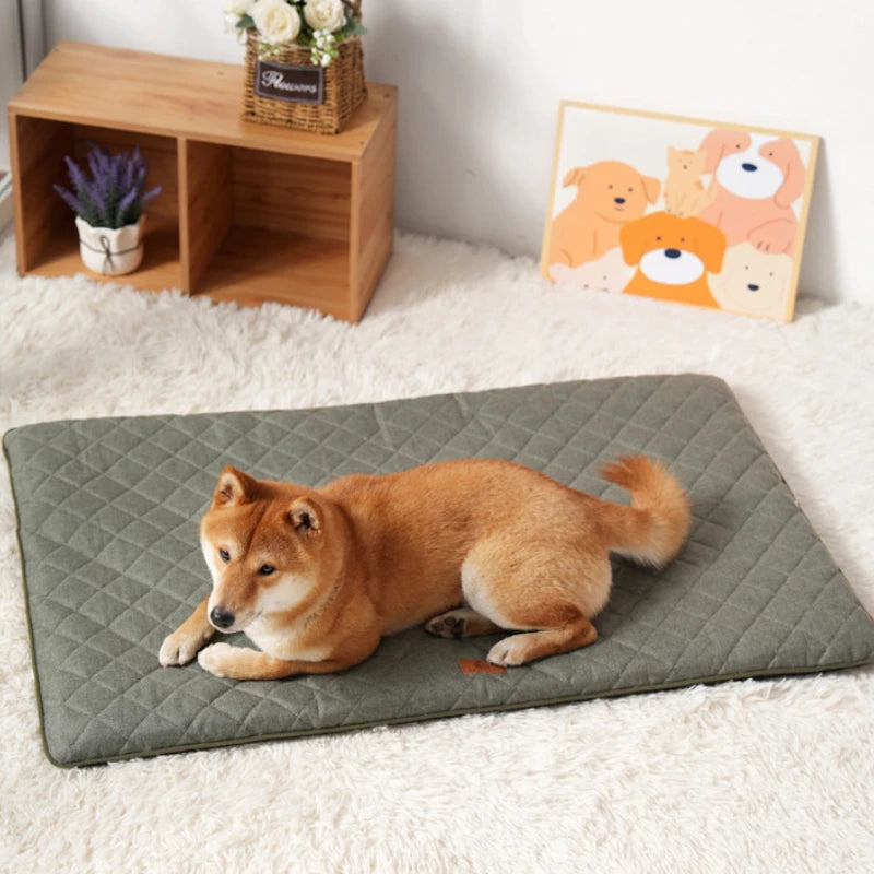 Four Seasons Universal Dog Bed Mat Removable Washable Dogs Pad Pet Special Kennels Accesorios for Small Medium Large Dogs Cats