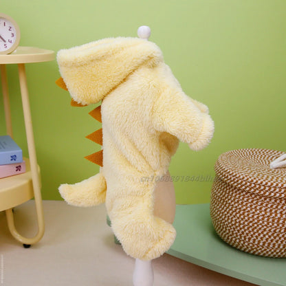 Winter Warm Fleece Pet Dog Jumpsuit for Small Medium Dogs Puppy Cat Pajamas Coat Chihuahua Clothes Pets Costume Yorkie Outfits