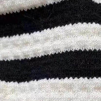 Summer Puppy Clothes Striped Small Dog Vest Bichon Frise Comfortable Black Dog Halter Vest Pet Clothes with D Ring