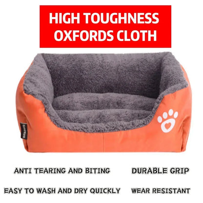 Pet Cat and Dog Nest Large Scale Pinkycolor Warm and Comfortable Soft Cotton Nest Waterproof Sofa Bed Universal for Cats and Dog