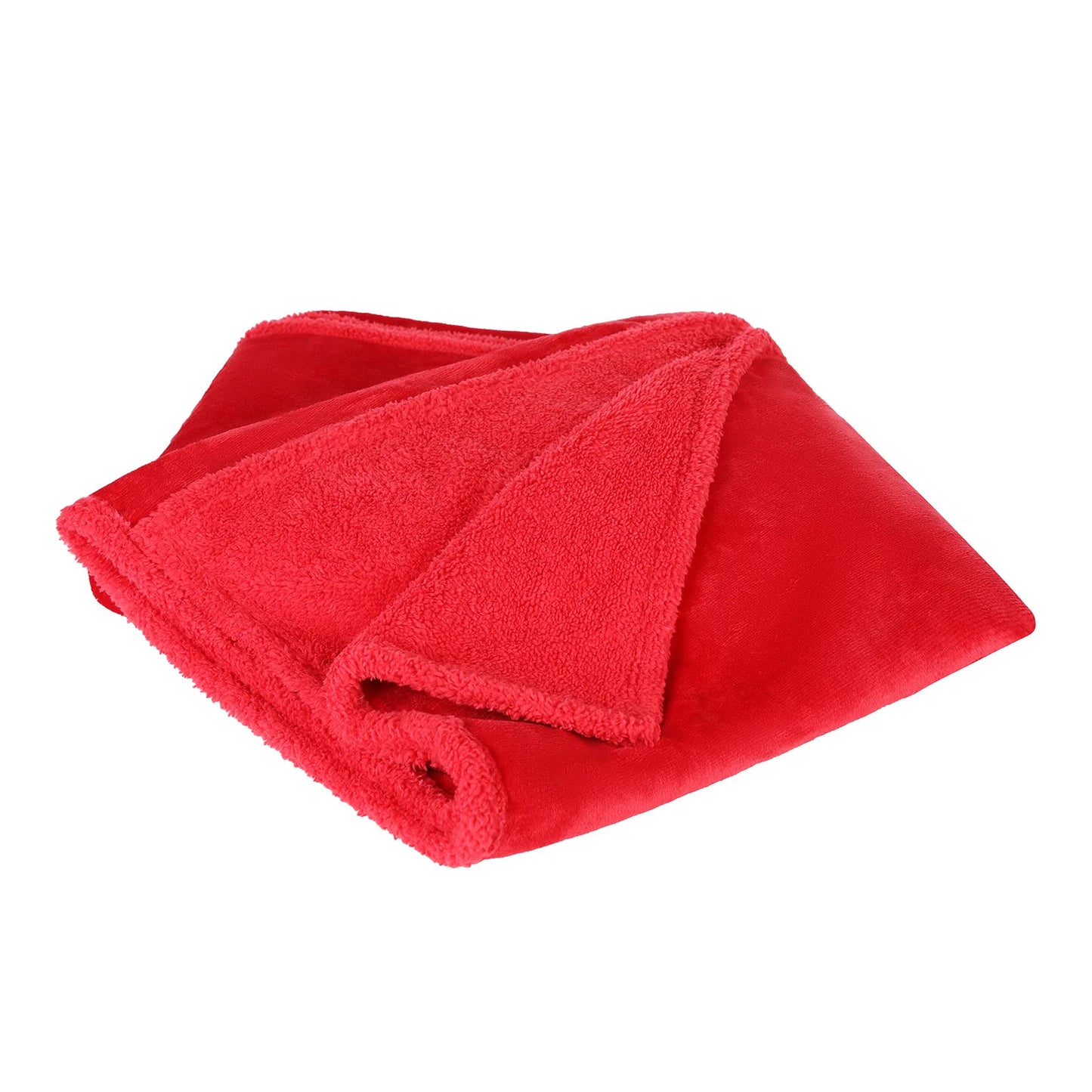 Thickened Warm Solid Color Pet Blanket All Seasons Cat Blanket Soft and Comfortable Waterproof Kennel Blanket Pet Supplies