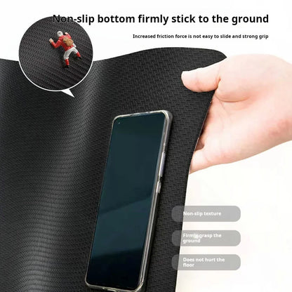 the DOG RUG - Simple Dot Pattern Pet Floor Mats, Waterproof Anti-Urine and Wear-Resistant Pet Placemats, Dog Food Mat/Cat Food Mat