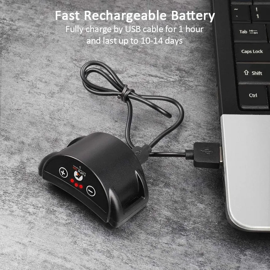 the ANTI-BARK COLLAR - Paipaitek Dog Anti-Barking Collar, IP65 Waterproof Adjustable Pet Dog Training Collar, Dog Trainer Device, Pet Supplies In-Stock