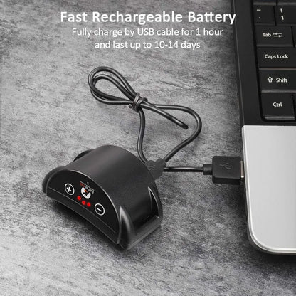 the ANTI-BARK COLLAR - Paipaitek Dog Anti-Barking Collar, IP65 Waterproof Adjustable Pet Dog Training Collar, Dog Trainer Device, Pet Supplies In-Stock