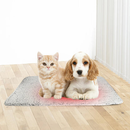 Cat Warmer Mat Warm Thermal Pet Pad Soft Self-Warming Cat Bed Pad Comfortable Thickened Blanket Pad for Indoor Cats & Small Dogs