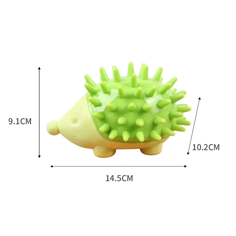 TPR Durable Pet Dog Chew Toys Animal Shaped Dog Squeak Toys Bite Resistant Puppy Teeth Cleaning Toy Dog Accessories