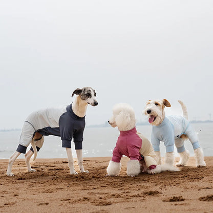 Summer Cooling Dog Vest Shirt UPF50+ Sun Protection Dog Jumpsuit Fast Drying Dirt-Proof Dog Clothing Soft Summer Outdoor Overall