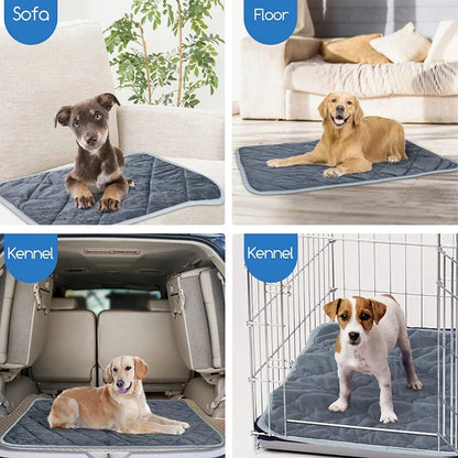 Winter Pet Bed & Mat Covers Pad 40x50CM Thickened Warm Cat And Dog Nest Sleeping Heat-Cushion Anti-Slip Thermal Pet-Mat Soft