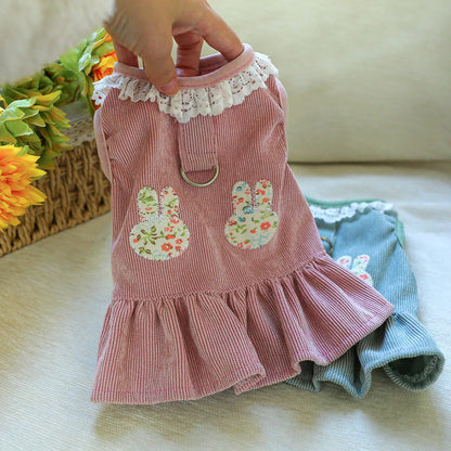 Spring Summer Pet Dog Dress Cat Princess Cute Dress Small Dog Cat Wedding Fashion Skirt Puppy Clothes Chihuahua Pet Costume