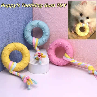 Puppy Toy Pet Dog Cotton Rope Toys Molar Stick Clean Tooth Chewing Toy Puppy Medium Large Dogs Funny Interactive Training