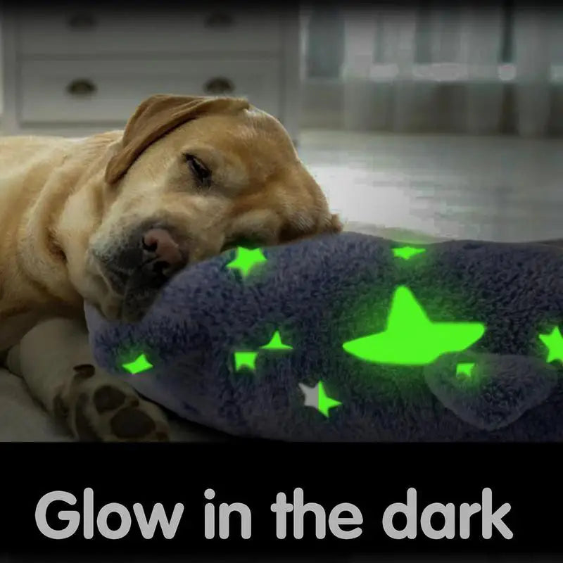 U Shaped Pet Pillow Pet Neck Protection Sleeping Pillow Comfortable Pet Dog Neck Pillow Glowing Washable Pet Calming Toy for Dog