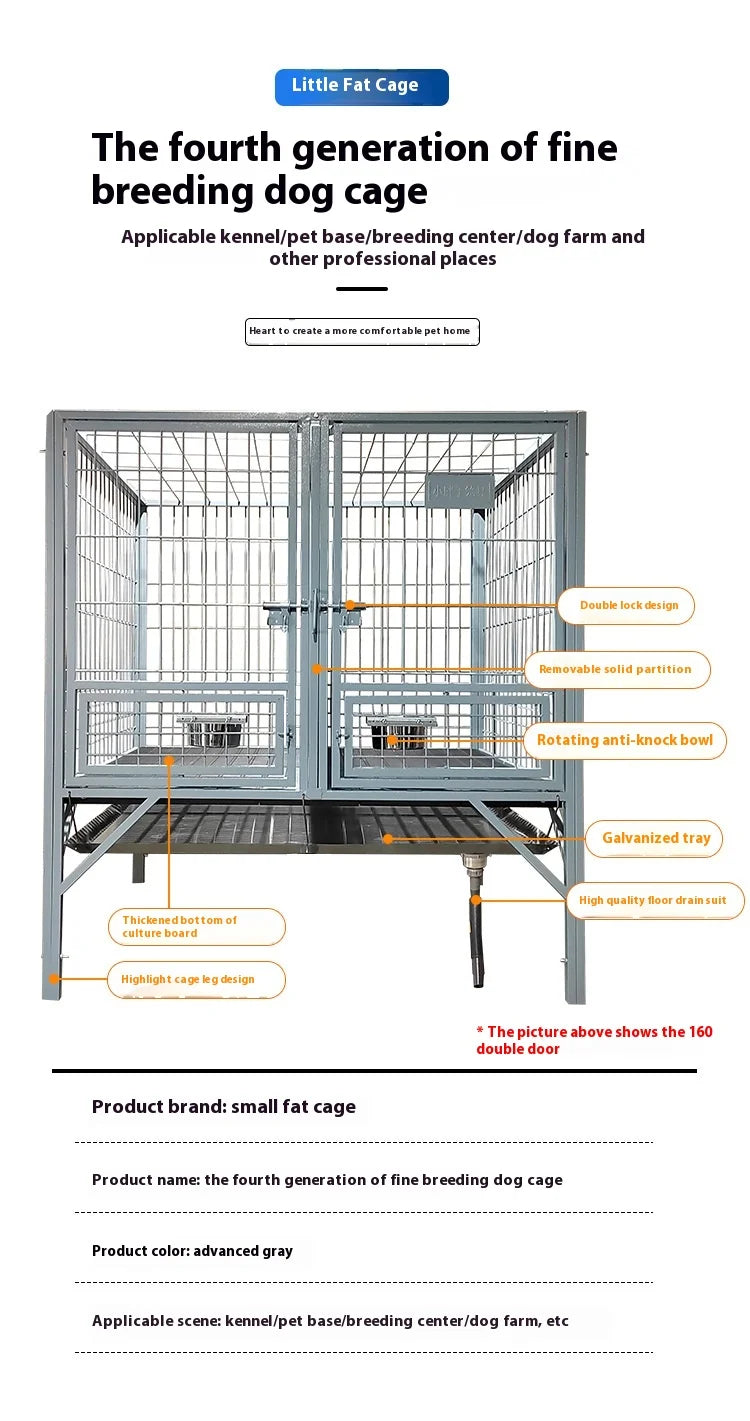 Bold Outdoor Pet Kennel for Medium Large Extra Large Dogs Including German Shepherds with Animal Pattern Tray