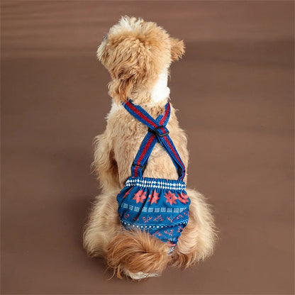 Washable Big Dog Diapers Female for Small Medium Dogs Reusable Pet Physiological Pants Labrador Shorts mascotas Period Panties