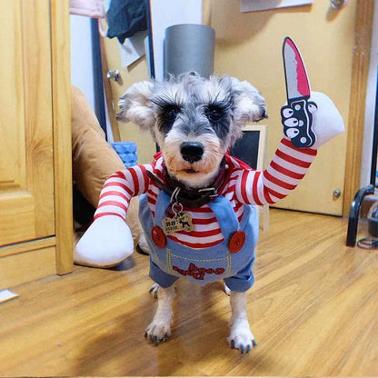 Funny Pet Dog Clothes Dog Cosplay for Dogs Halloween Dog Costumes Christmas Dog Accessories Festival Party Outfit Pet Dog Dress