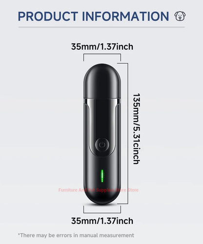 Electric Dog Nail Grinder Pet Nail Clipper USB Rechargeable Pet Nail Trimmers Painless with Polisher Wheel for Small/Large Pets