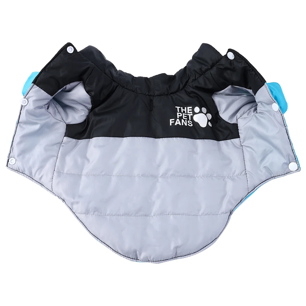 Reversible Dog Jacket For Small Medium Dogs Waterproof Pet Clothes For Winter Warm Pets Outfits Chihuahua Yorkshire Pug Costume