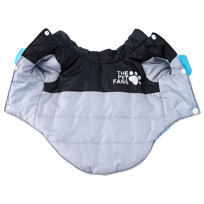 Reversible Dog Jacket For Small Medium Dogs Waterproof Pet Clothes For Winter Warm Pets Outfits Chihuahua Yorkshire Pug Costume