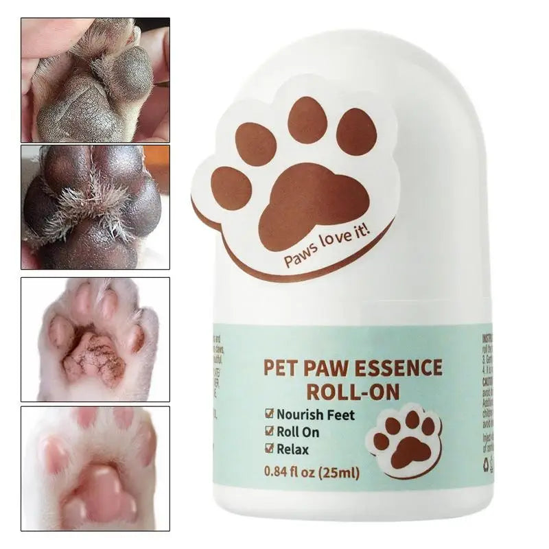 the ROLL-ON PAW BALM - Roll-On Paw Balm, Moisturizing Dog Paw Balm, Dog Paw Soother Balm, Dog Paw Protector Moisturizes & Soothes Irritated Paws Cream