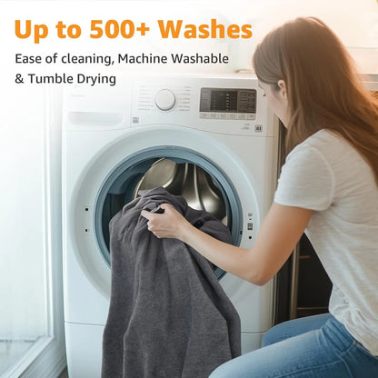 the PAWECO WASHABLE PEE MAT - Washable Dog Pee Pads, 77x107 2Pack, Reusable Whelping Pads, Absorb Dog Mats, Non-Slip Puppy Training Pads for Whelping, Potty Training