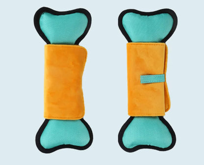 Plush Pet Dog Sniffing Toys Interactive Dog Squeaky Toy Bite-Resistant Pet Chew Toy for Small Medium Large Dogs Pet Supplies