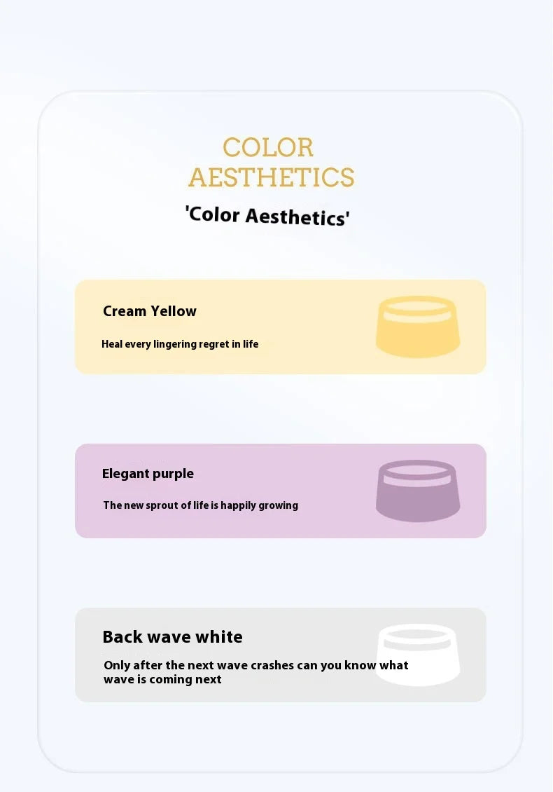 Anti-Splash Pet Water Bowl - No Mess Drinking Dish for Cats & Dogs with Floating Design Keeps Chin Dry Easy Clean