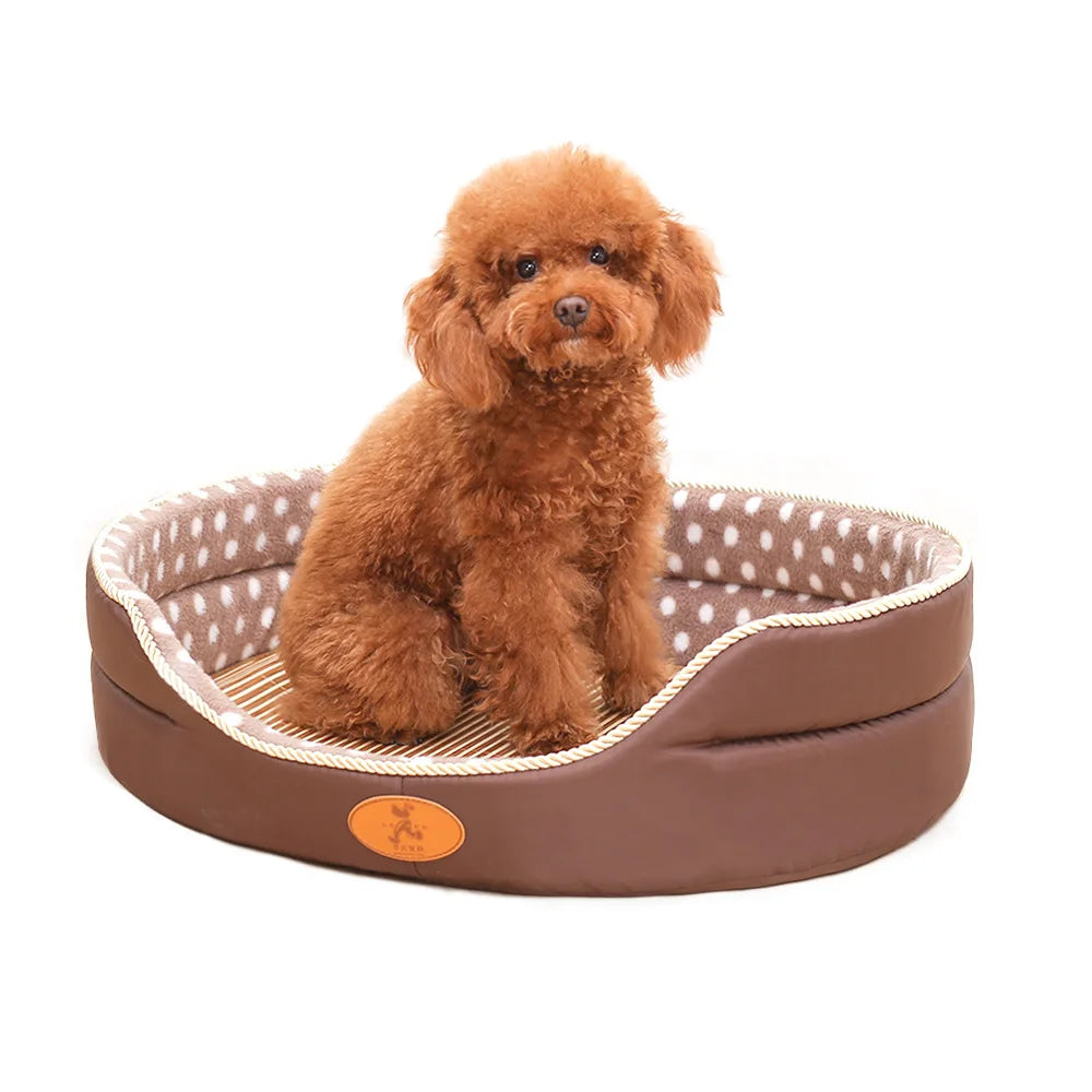 Dog Kennel pet bed Two-sided wave point dog kennel dog kennel for Small Medium pet mattress 3D dog Sofa pet bed cat bed