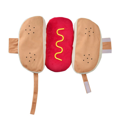 Pet Dog Dress Up Costume Funny Halloween Clothes for Small Medium Dogs Cat Puppy Hot Dog Cosplay Apparel Dachshund Party Gifts