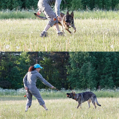 Pet Dog Training Toy Dogs Natural Rubber Ball On Rope Durable Toys Chew Teeth Cleaning Ball For Funny Excercise Play Outdoor