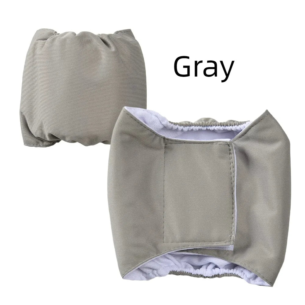 Washable Male Dog Diaper for Small Medium Dogs Reusable Pet Sanitary Panties XS Leak Proof Urine Pant Puppy Chihuahua Supplies