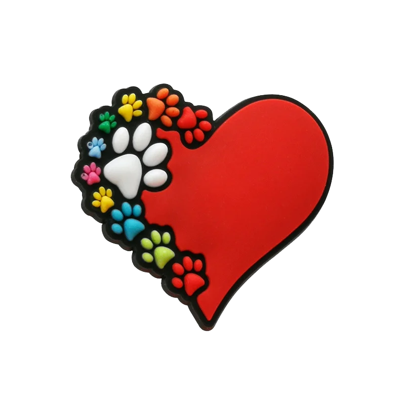 1pcs PVC Dog  Dachshund Corgi Paw Shoe Charms Shoe Decorations Accessories Pins for Women Men Kids Gift,Bulldog Clog Buckles