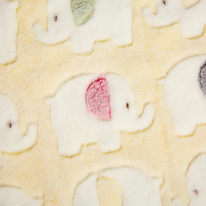 Pet Blanket Encrypted Fleece-lined Double-sided Flannel Blanket Autumn Winter Quilt Warm Blanket Dog Bed Pad Cat Dog Supplies