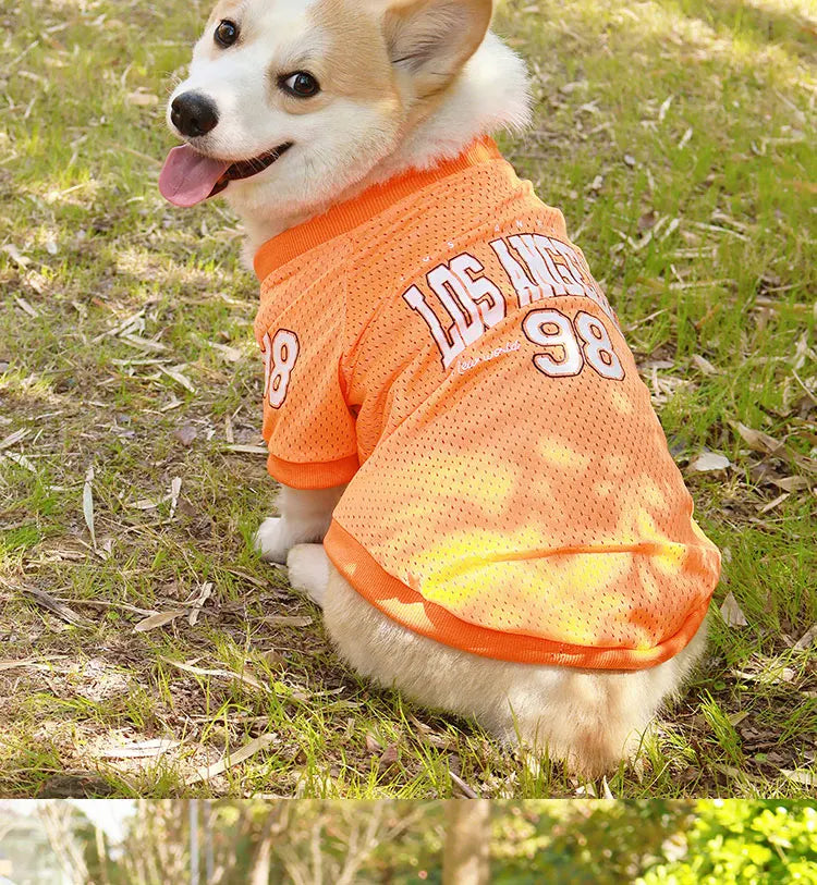 Summer Pet Dog Cooling Vest Fashion Soft Clothing Summer Casual Shirts Small Medium Large Dogs Puppy French Bulldog Pet Clothes