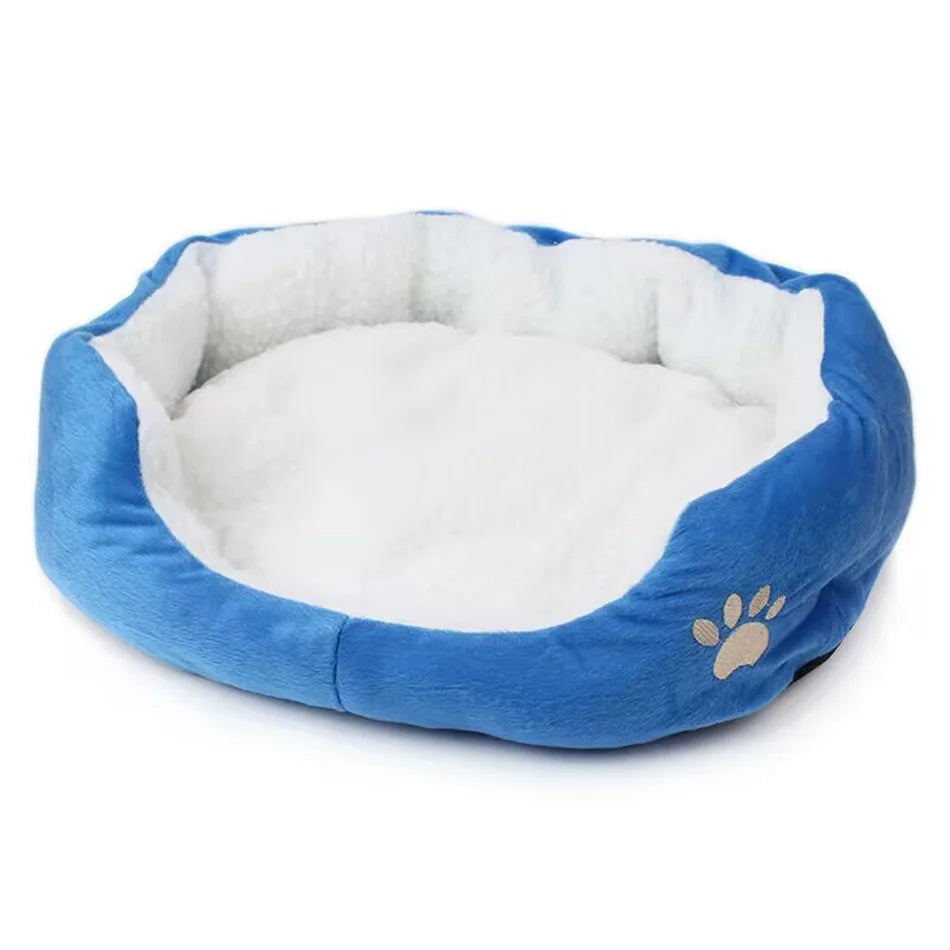 Pet Beds with Thickened PP Cotton Dog Cave Bed and SofaSuitable for Small Puppy Cat Bed