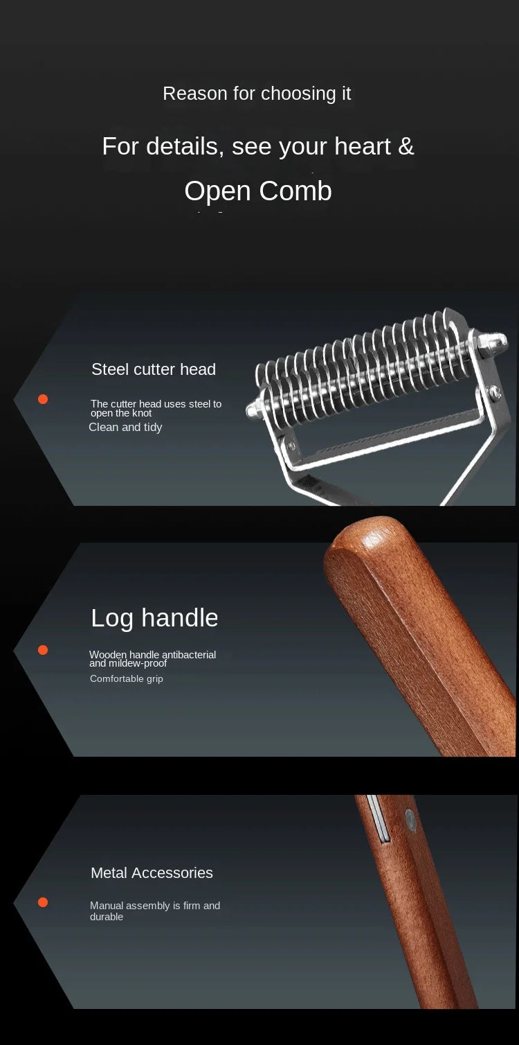 Pet Dog Brush Cat Comb Self Cleaning Pet Hair Remover Brush for Dogs Cats Grooming Tools Pets Dematting Comb Dogs Accessories