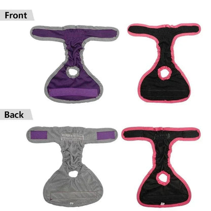 Washable Dog Diapers Physiological Pant Female Puppy Panties Shorts Underwear Cotton Female Dog Diper Panties Dog Cat Clothes