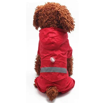 Waterproof Dog Clothing For Small Dog Summer Pet Clothes For Dogs Soft Raincoat Supply Dog Coats For Chihuahua dog Raincoat