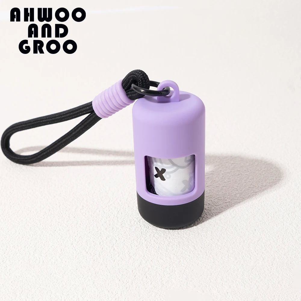 the POOP SCOOPER DISPENSER - Pet Poop Scooper Bag, Portable Pet Waste Bag, Dispenser Color Matching Dog Garbage Holder/Dispensers, Cleaning Supplies Accessories