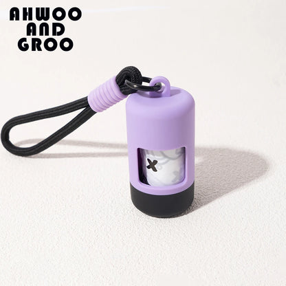 the POOP SCOOPER DISPENSER - Pet Poop Scooper Bag, Portable Pet Waste Bag, Dispenser Color Matching Dog Garbage Holder/Dispensers, Cleaning Supplies Accessories