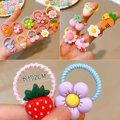 the DAISY DOG BOW - 40PCS Hair Bows, Fashion Cute Small Dog/Cat Hair Bows, Dogs/Cats Hair Accessories, Rubber Bands Bows for Dogs Grooming Products