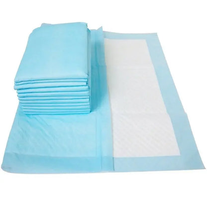 the DOG DIAPER MATS - 100/50/40/25PCS High Absorbent Thick Dogs Diapers, Disposable Puppy Training Pee Pads, Quick Dry Surface Mat, Clean Cushion