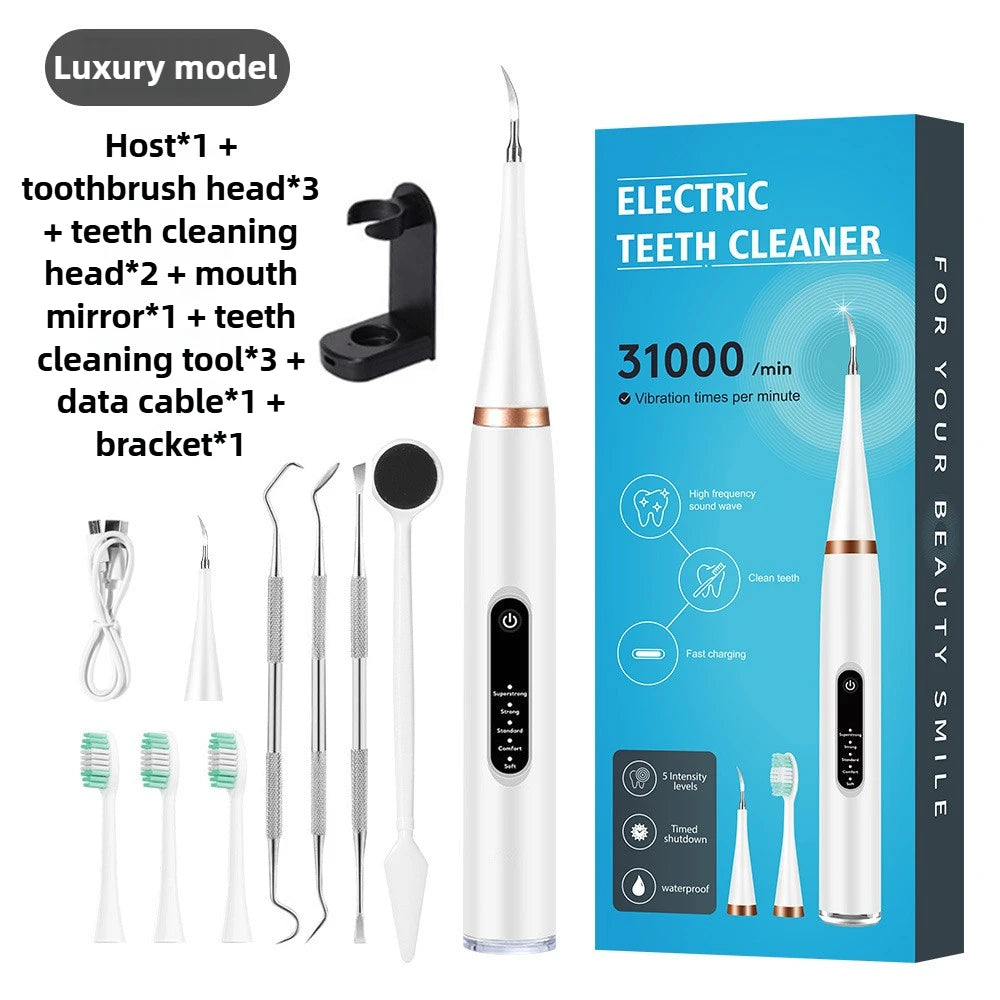 Ultrasonic Dog Dental Cleaner Electric Toothbrush Cleanning Dog Teeth Plaque Remover Pet Dental Calculus Beauty  Instrument